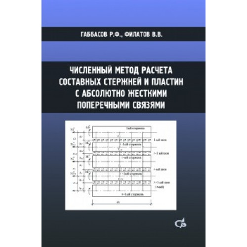 Численный метод расчета составных стержней и пластин с абсолютно жесткими поперечными связями